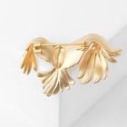 Брошь «Орёл», цвет матовое золото - Фото 3