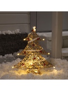 Фигура светодиодная "Ёлка с ягодами" 50 см, 220V, Т/БЕЛЫЙ - фото 809315091