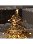 Фигура светодиодная "Ёлка с ягодами" 50 см, 220V, Т/БЕЛЫЙ - фото 809315093