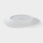 Тарелка керамическая Доляна «Совёнок и единорог», d=17,5 см, цвет белый - Фото 3