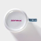 Кружка детская Доляна «Машинка», 230 мл, керамика, белая - Фото 4