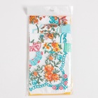 Платки носовые женские «Этель. Цветочный узор» 30×30 см, набор 12 шт.,100% хлопок, рисунок МИКС 5073434