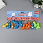 Фонарик брелок для ключей на кольце «Динозаврик-малыш», мигает 3.5×2×3.5 см, МИКС - Фото 6