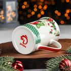 Кружка фарфоровая Доляна «Сапожки», 300 мл - Фото 4