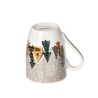 Кружка фарфоровая Доляна «Новый год. Простоквашино», 350 мл - Фото 3