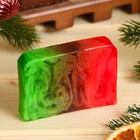 Мыло СПА - уход для бани и сауны «С Новым годом» яблоко, Добропаровъ 80 г - Фото 2