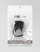 Вставки для уменьшения размера обуви, регулируемые, 7×3 см, пара, чёрные - Фото 6