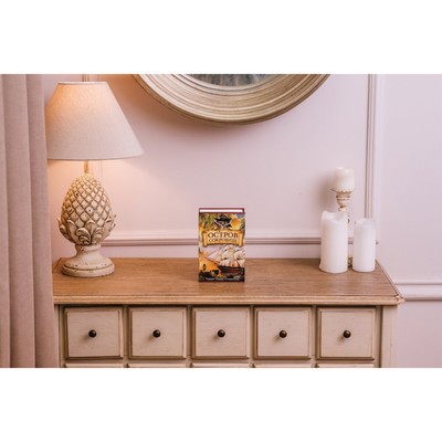 Шкатулка-книга сейф «Остров сокровищ», с замком и ключами, 5.5×11.5×18 см