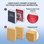 Сейф-книга "Экономическая мысль античности", 5,5х15,5х24 см, ключевой замок 5306665 - фото 13813903