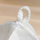 Шапка для бани и сауны «Лучшие супруги», Шерсть 30%, полиэфир 70%, светлая, набор 2 шт., Банная забава - Фото 7