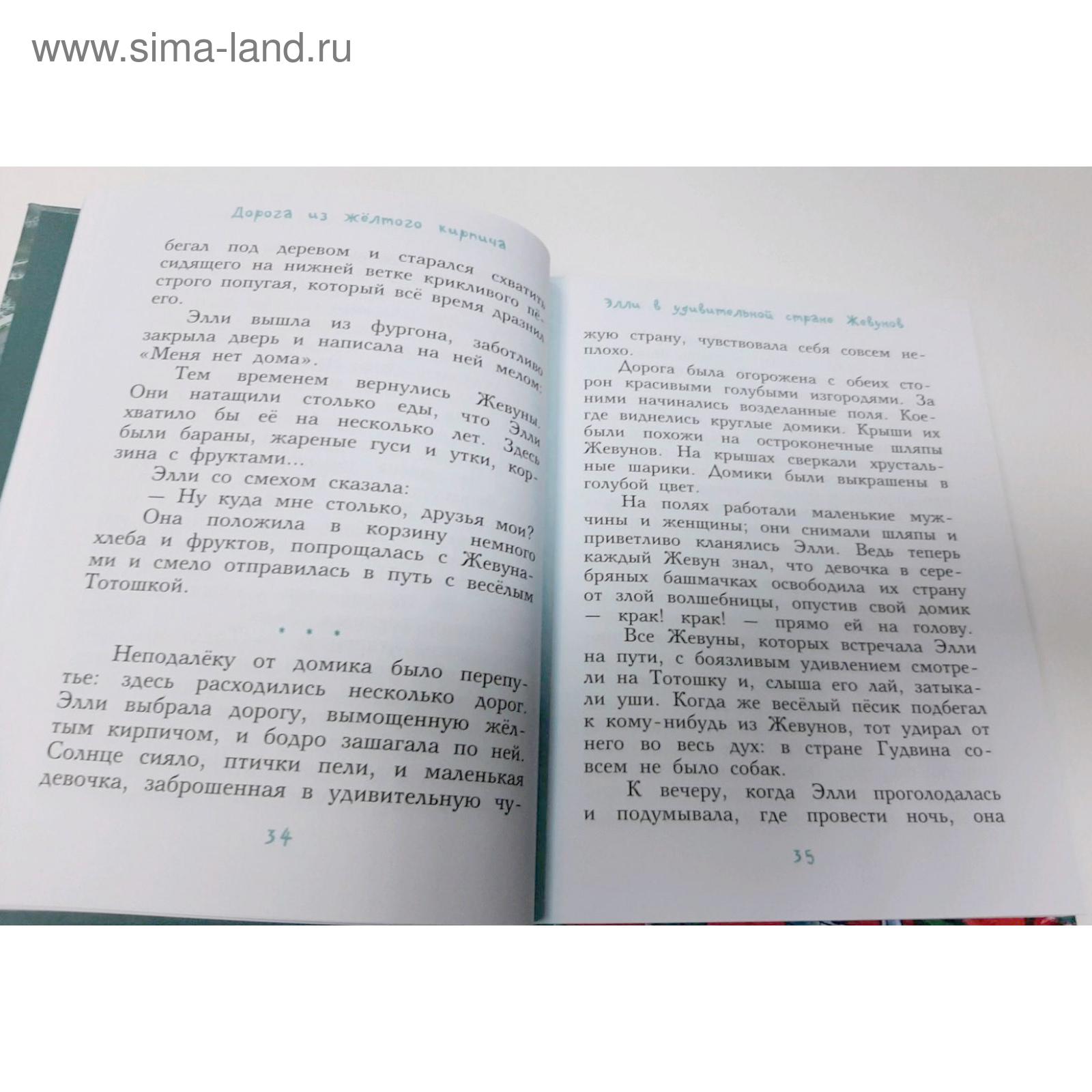 Волшебник Изумрудного города. Волков А. М. (5374741) - Купить по цене от  881.00 руб. | Интернет магазин SIMA-LAND.RU