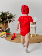 Боди детское «Крошка Я. Первый НГ», рост 68-74 см, красное - Фото 4