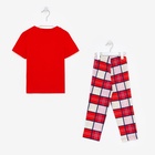 Пижама новогодняя детская: футболка, брюки, KAFTAN: Bear, рост 86-92 см - Фото 14