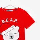 Пижама для девочки новогодняя KAFTAN "Bear", размер 28 (86-92) - Фото 9
