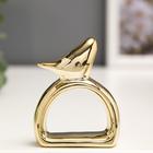 Фигурка керамика держатель для салфеток «Воробушек», медь, 7.5×5.8×2.2 см - Фото 3