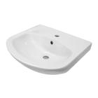 Раковина SANITA «Аттика 50», с отверстием под смеситель, белый - Фото 1