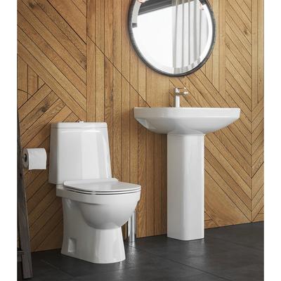 Унитаз-компакт Next Slim SL DM, 2 режима, дюропласт с микролифтом тонкое, белый