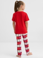 Пижама новогодняя детская: футболка, брюки, KAFTAN: Bear, рост 98-104 см - Фото 5