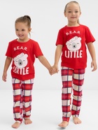 Пижама новогодняя детская: футболка, брюки, KAFTAN: Bear, рост 98-104 см - Фото 7