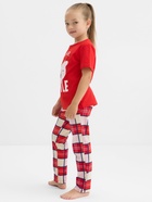 Пижама новогодняя детская: футболка, брюки, KAFTAN: Bear, рост 110-116 см - Фото 4
