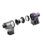 Пылесос Kitfort КТ-573, вертикальный, беспроводной, 150 Вт, 1 л, чёрно-фиолетовый - фото 51439087