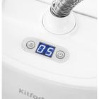 Отпариватель Kitfort КТ-975, напольный, 1580 Вт, 1.5 л, 30 г/мин, 98–100°С, белый - Фото 3