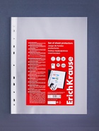 Файл - вкладыш ErichKrause Glossy Clear, А4, 60 мкм, глянцевый, вертикальный, 100 штук - Фото 4