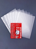 Файл - вкладыш ErichKrause Glossy Clear, А4, 60 мкм, глянцевый, вертикальный, 100 штук - Фото 3