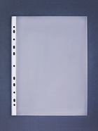 Файл - вкладыш ErichKrause Glossy Clear, А4, 60 мкм, глянцевый, вертикальный, 100 штук - Фото 2