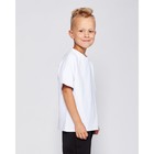 Футболка детская MINAKU:Basic line kids, белая, рост 152 см - Фото 2