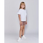 Футболка детская MINAKU:Basic line kids, белая, рост 152 см - Фото 5