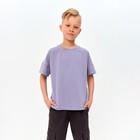 Футболка детская MINAKU:Basic line kids цвет серый, рост 134 - Фото 2