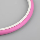 Пяльцы для вышивания, гибкое кольцо, d = 15 см, цвет розовый - Фото 5