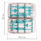 Сушилка для детских бутылочек, бирюзовая - Фото 2