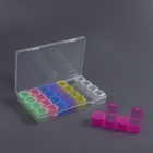 Органайзер для хранения мелочей QF, 28 ячеек, 17.5×10.5×2.5 см, разноцветный - Фото 2