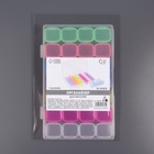 Органайзер для хранения мелочей QF, 28 ячеек, 17.5×10.5×2.5 см, разноцветный - Фото 6