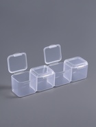 Органайзер для хранения мелочей, 56 ячеек, 21×17.5×2.7 см, прозрачный - Фото 3