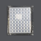 Органайзер для декора, 14 блоков, 4 ячейки, 21 × 17,5 × 2,7 см, цвет прозрачный - Фото 5
