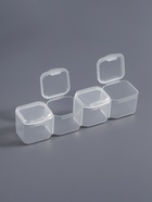 Органайзер для хранения мелочей, 56 ячеек, 21×17.5×2.7 см, разноцветный - Фото 3