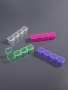 Органайзер для хранения мелочей, 56 ячеек, 21×17.5×2.7 см, разноцветный - Фото 4