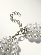 Бусы из жемчуга «Диана», 4 нити, d=0.8, 40 см, белые - Фото 5