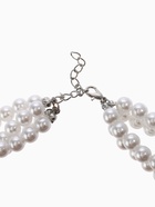 Бусы из жемчуга «Диана», 4 нити, d=0.8, 40 см, белые - Фото 4