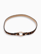 Браслет кожа «Сафари» леопард, чёрно-коричневый, 51 см - Фото 5