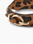Браслет кожа «Сафари» леопард, цвет чёрно-коричневый, 17.5 см - Фото 4