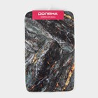 Коврики для ванной и туалета Доляна «Мрамор», 2 шт., 79×50 см, 50×39 см, серые - Фото 5