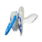 Соска - пустышка силиконовая ортодонтическая Крошка Я «Кит», от 3 мес., голубой - Фото 2