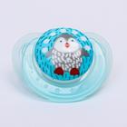 Соска - пустышка силиконовая ортодонтическая Крошка Я «Пингвинчик», от 3 мес., голубой - Фото 4