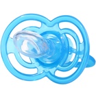 Соска - пустышка силиконовая ортодонтическая Крошка Я «Бантик», от 3 мес., с колпачком, голубой - Фото 9