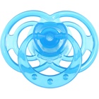 Соска - пустышка силиконовая ортодонтическая Крошка Я «Бантик», от 3 мес., с колпачком, голубой - Фото 6