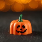 Свеча светодиодная «Тыква Хэллоуина», МИКС - Фото 2